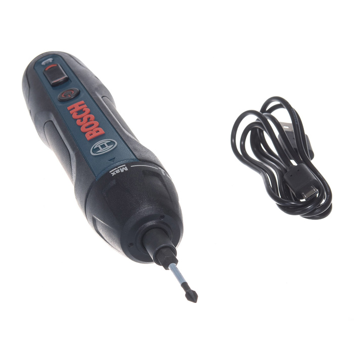 Отвертка аккумуляторная Go 2 (BOSCH) /3,6В; 5,0Нм; 1х1,5Ач.; 360об/мин., шестигранник 1/4