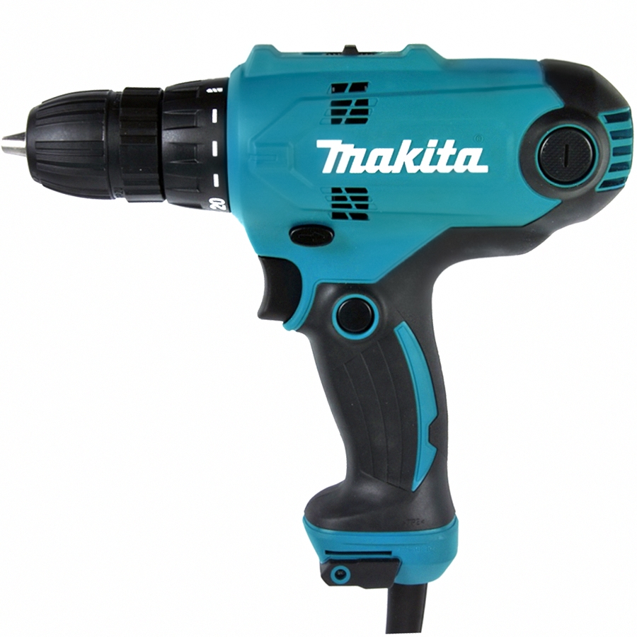 Дрель-шуруповерт DF0300 (MAKITA) /320Вт., 0-450/0-1500об./мин., БЗП10мм., 56Нм; 1,2кг, шнур 2,5м/ — фото 1