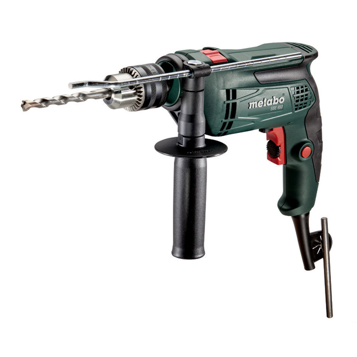 Дрель ударная SBE 650 (METABO) /650Вт, 0-2800об./мин, ЗВП 13мм, 1,9кг/ — фото 2