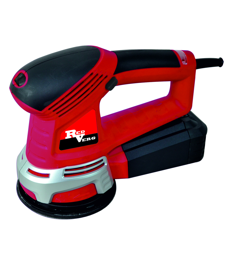 Шлифмашина эксцентриковая RD-0S45-125 (REDVERG) /450Вт; 125мм; 6000-12000об./мин.; 2кг/ — фото 1