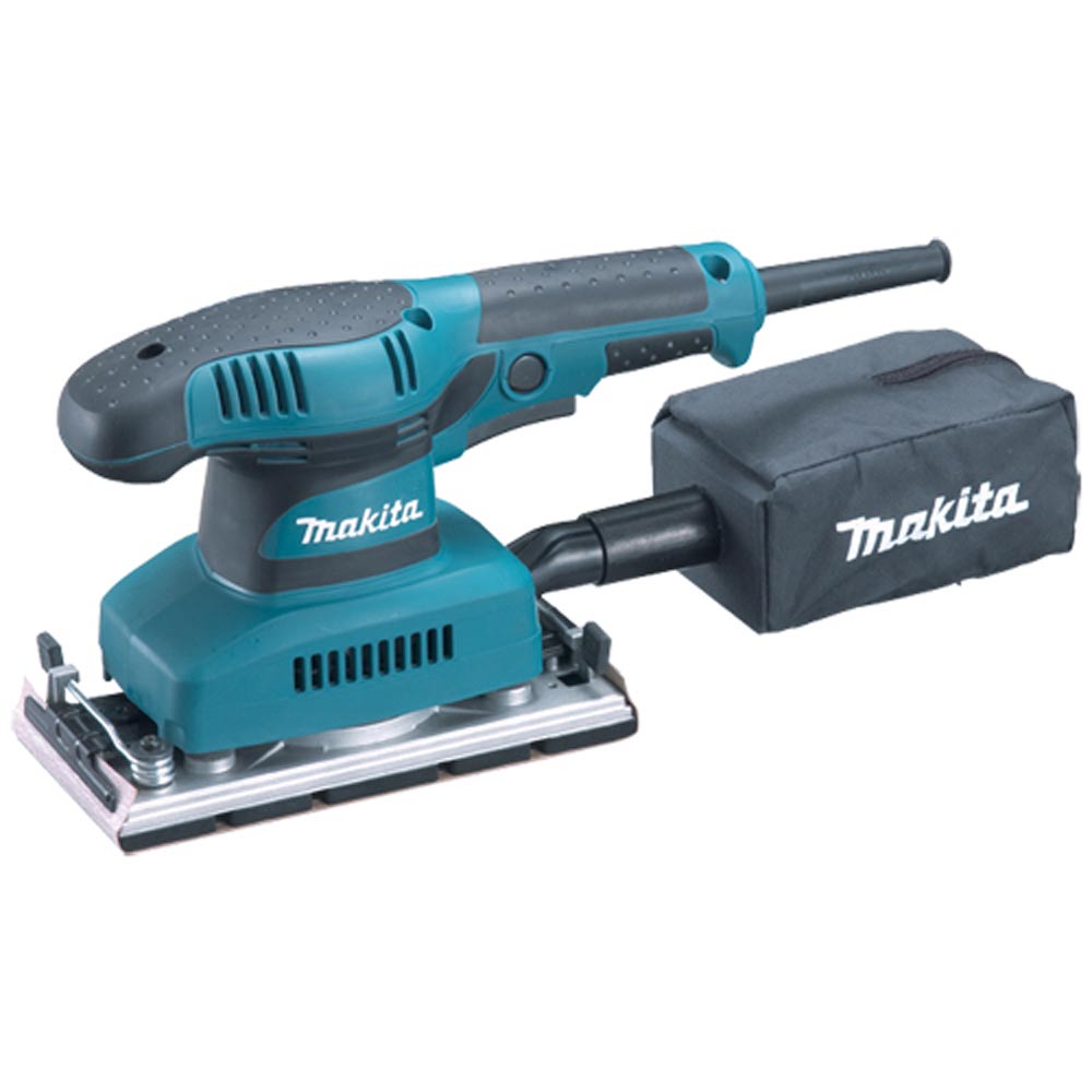 Шлифмашина вибрационная ВО 3710 (MAKITA) /190Вт 11000об/мин 93мм*228мм; 1,6кг, пылесборник/ — фото 1