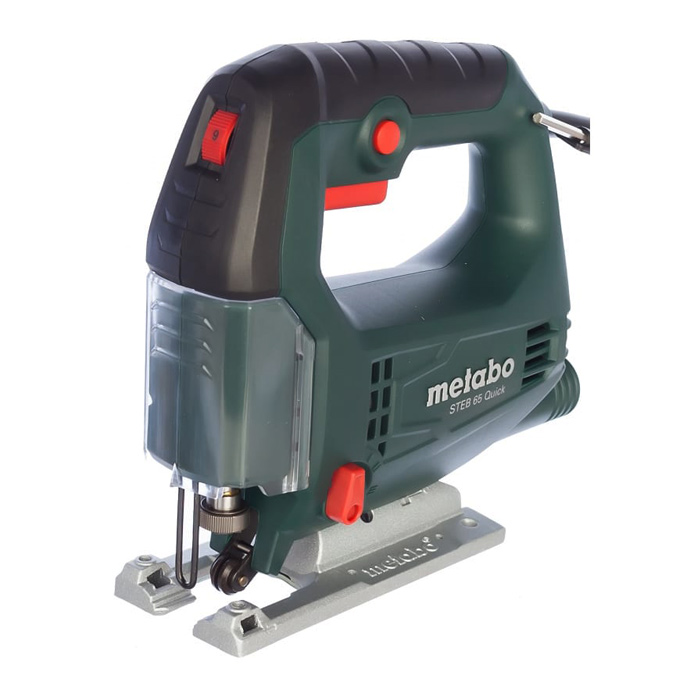 Лобзик STEB 65 Quick (METABO) /450Вт.,600-3000 об/мин; рез-металл 6мм; дерево-65мм; ход 18мм; 1,9кг, арт. 601030000/