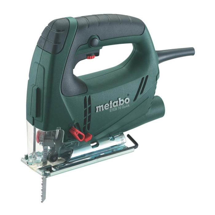 Лобзик STEB 70 Quick (METABO) /570Вт.,900-3300 об/мин; рез-металл 6мм; дерево-70мм; ход 22мм; 2,0кг, арт. 601040000/ — фото 1