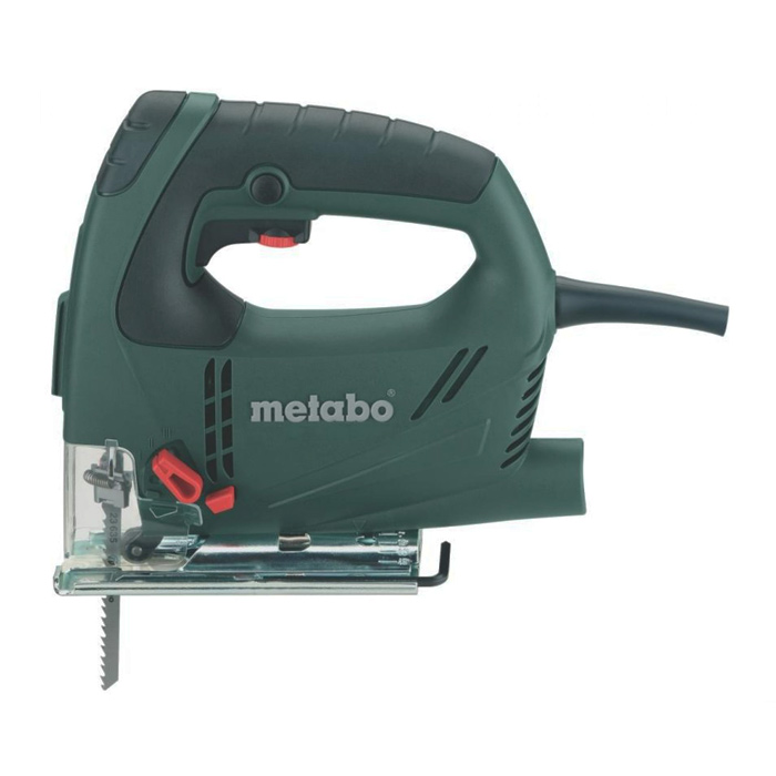 Лобзик STEB 80 Quick (METABO) /590Вт.,900-3300 об/мин; рез-металл 8мм; дерево-80мм; ход 22мм; 2,0кг, кейс, арт. 601041500/ — фото 1