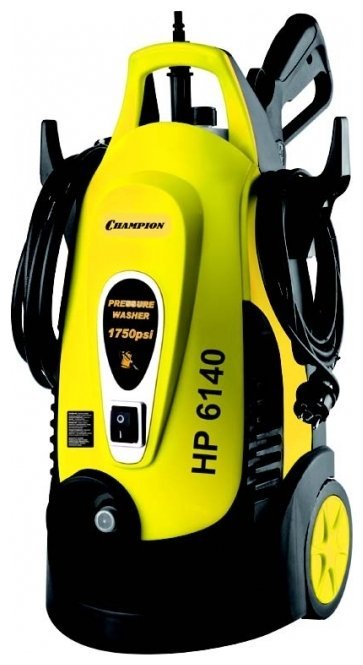 Машина моечная HP6140(CHAMPION)/1,4кВт.,95 бар, макс.120бар, 360л/час,12,3кг. шланг 5м, асинхронный/ — фото 1