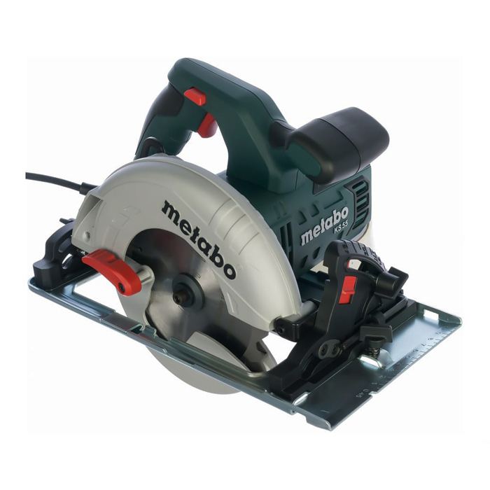 Пила дисковая KS 55 (METABO) /1200Вт; 160х20мм; глубина распила 55мм; 5600об/мин; 4,0кг/ — фото 1