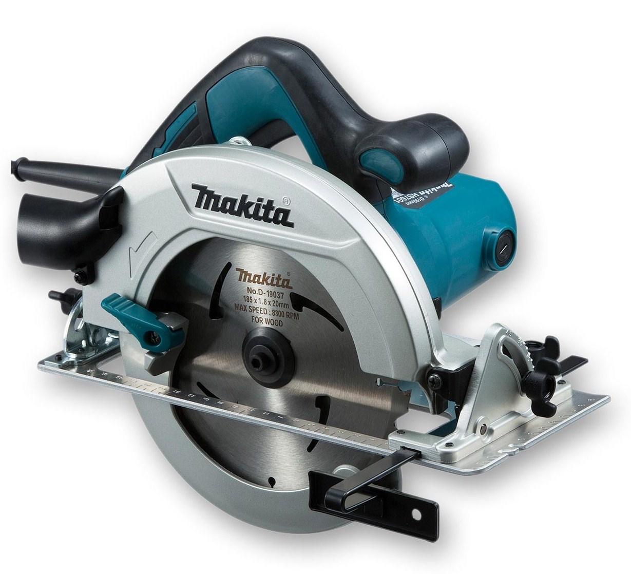 Пила дисковая HS7601 (MAKITA) /1200Вт; 190х30мм; глубина распила 66мм; 5200об/мин; 4кг/ — фото 1
