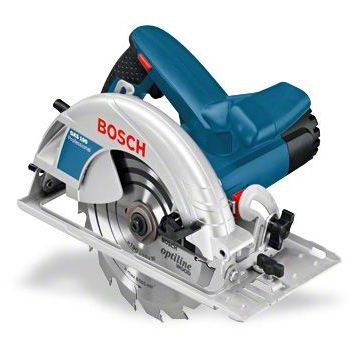 Пила дисковая GKS 190 (BOSCH) / 1400W глубина пропила 50-70мм, 5500об/мин, диам.пильного диска 190 х 30мм, 4,2кг/ — фото 1