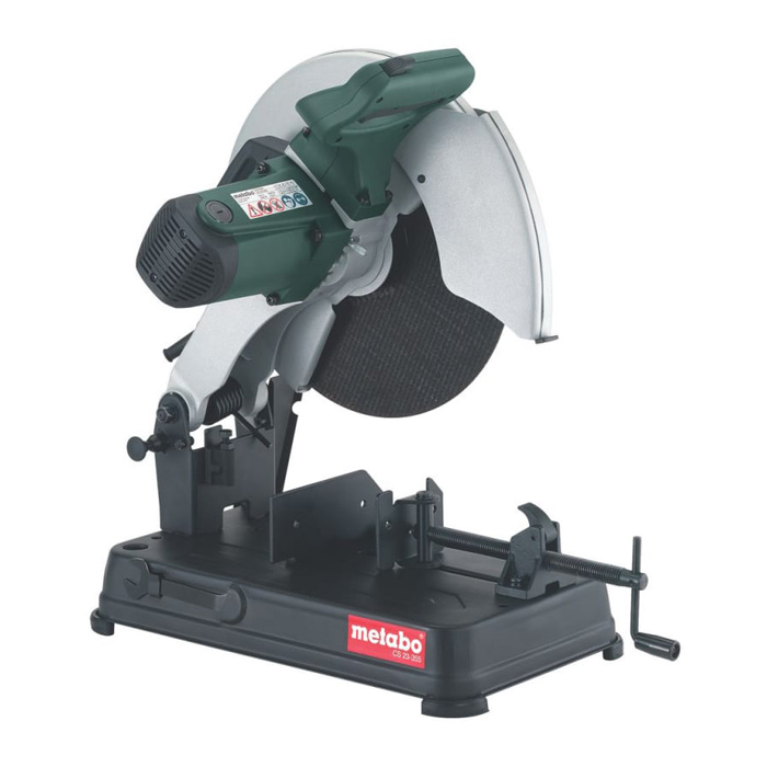 Пила торц. CS 23-355 SET (METABO) /2300Вт; диск 355*25.4мм; 4000об/мин; рез 125мм; 16,9кг/ — фото 2