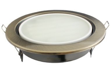Светильник точечный GX70 H5 53х151мм (ECOLA) /без рефлектора черненая бронза арт. FN70H5ECB/ — фото 1