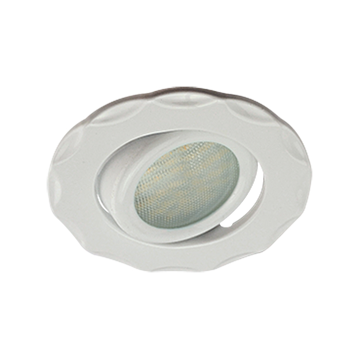Светильник точечный MR16 GU5.3 DH07 25х88мм (ECOLA) /звезда белый арт. FD1602EFS/