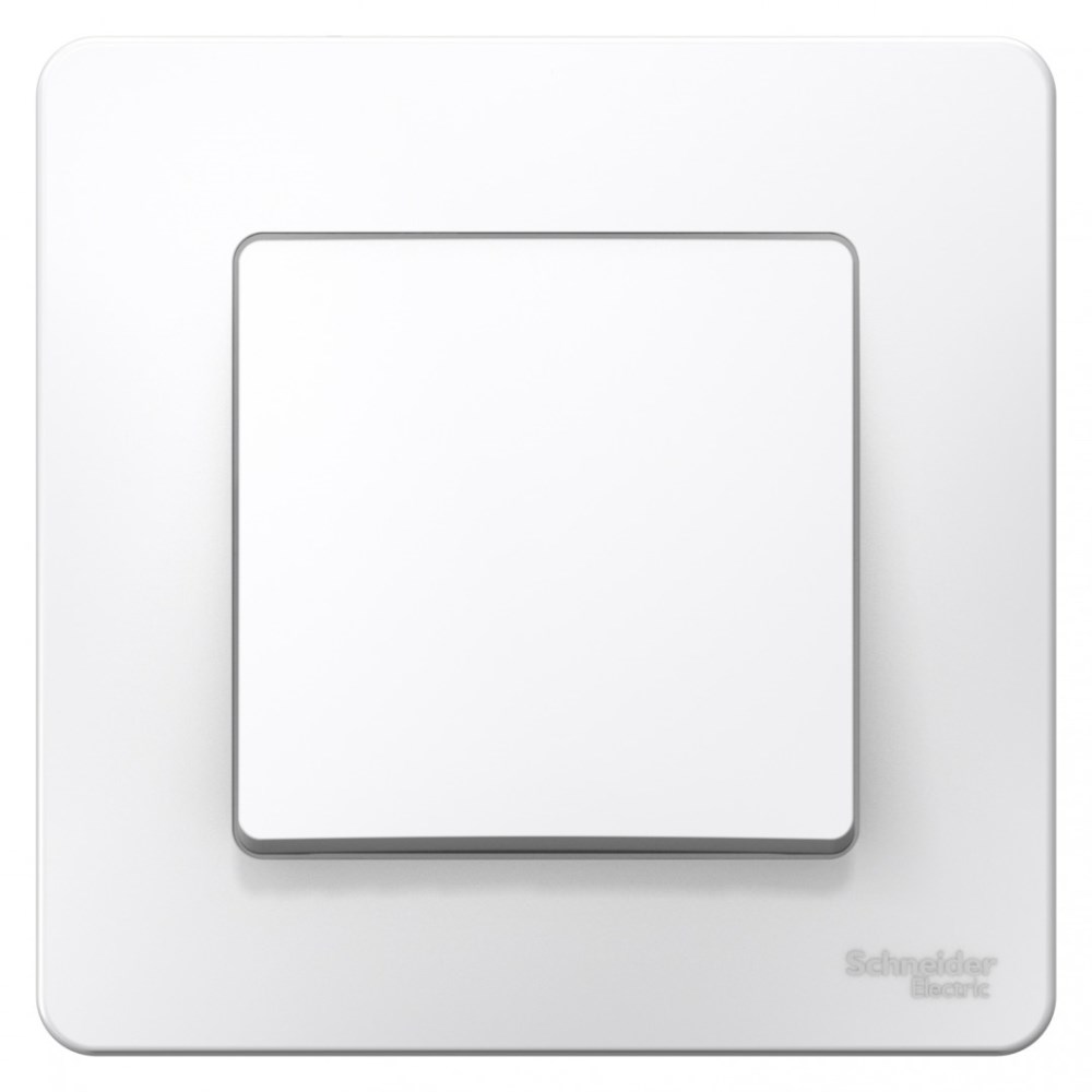 Выключатель 1-кл. СУ BLANCA (Schneider Electric) /6А белый арт. BLNVS006101/ — фото 1