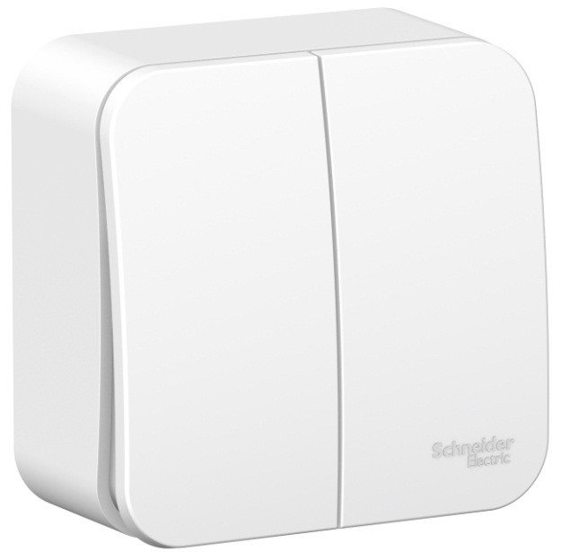 Выключатель 2-кл. OУ BLANCA (Schneider Electric) /6А белый арт. BLNVA065011/ — фото 1