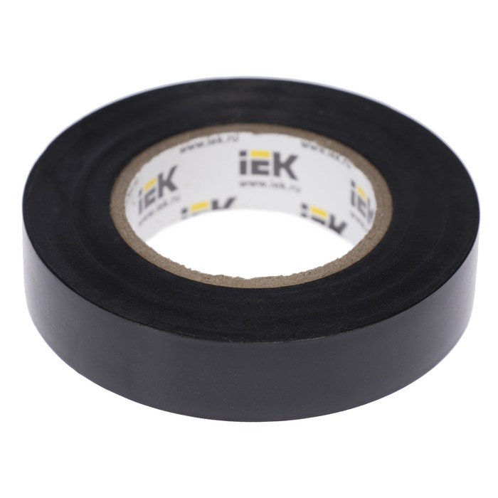 Изолента ПВХ 19мм х 20м (IEK) /черная арт. UIZ-20-10-K02/ — фото 1