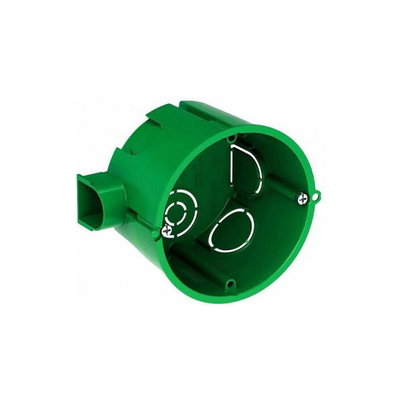 Коробка установочная СУ IP30 65х45мм (Schneider Electric) /твердые стены зеленый арт. IMT351001/
