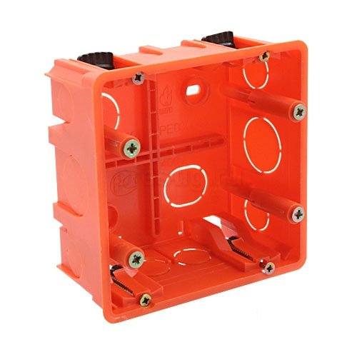 Коробка установочная СУ IP20 100х60х50мм (Plast Electro) /полые стены арт. PE 030 041/