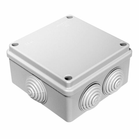 Коробка распаячная ОУ IP55 80х80х50мм (Plex UP) /гермовводы арт. KPN13-54-01-01/
