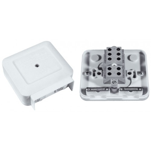 Коробка клемная ОУ IP44 102х100х37мм 40A (Schneider Electric) белая — фото 1
