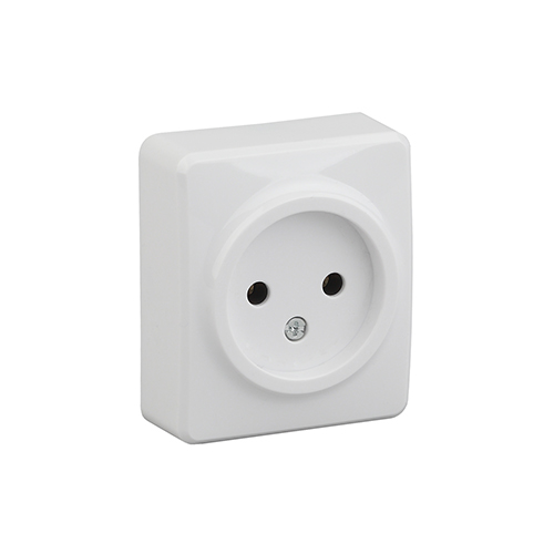 Розетка 1-мест. ОУ IP20 Эксперт (ЭРА) /16А белая арт.11-2201-01/