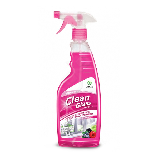 Средство для стекол Clean Glass лесные ягоды 0,6кг (GRASS) — фото 1