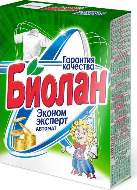 Стиральный порошок БИОЛАН ручн. стирка Эконом эксперт 350г — фото 1