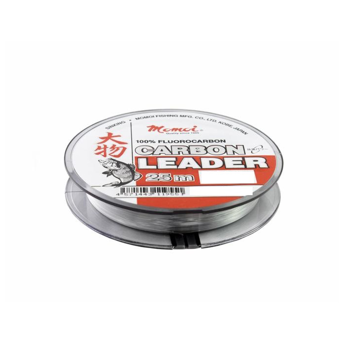 Леска для поводков Momoi Carbon Leader 0.29мм 8,5кг 25м — фото 1