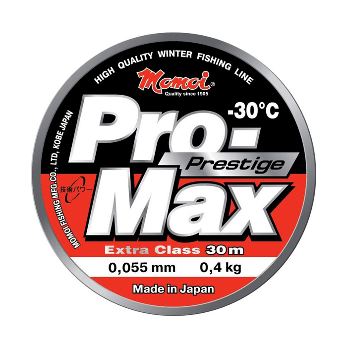 Леска Momoi Pro-Max Prestige 0.135мм 2.2кг 30м светло-голубая — фото 1