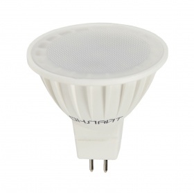 Лампа свд GU5.3 MR16 7Вт 4000К 525Lm (ОНЛАЙТ) /холодный белый арт. ОLL-MR16-7-230-4K-GU5.3/ — фото 1