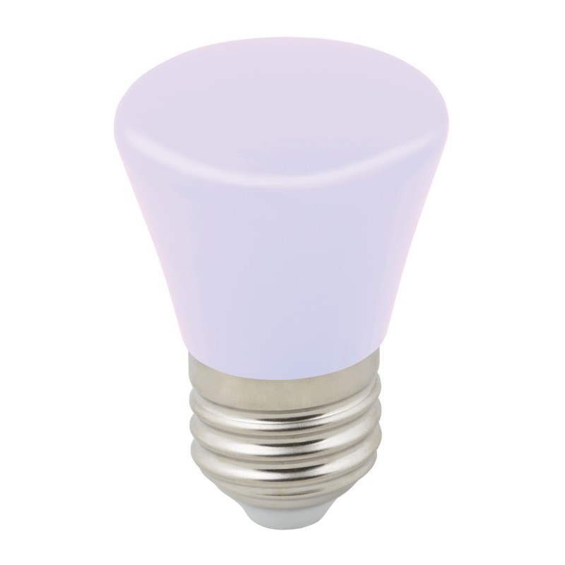 Лампа свд Е27 1Вт RGB 720Lm (VOLPE) колокольчик / арт.LED-D45-1W/RGB/E27/FR/C / — фото 1