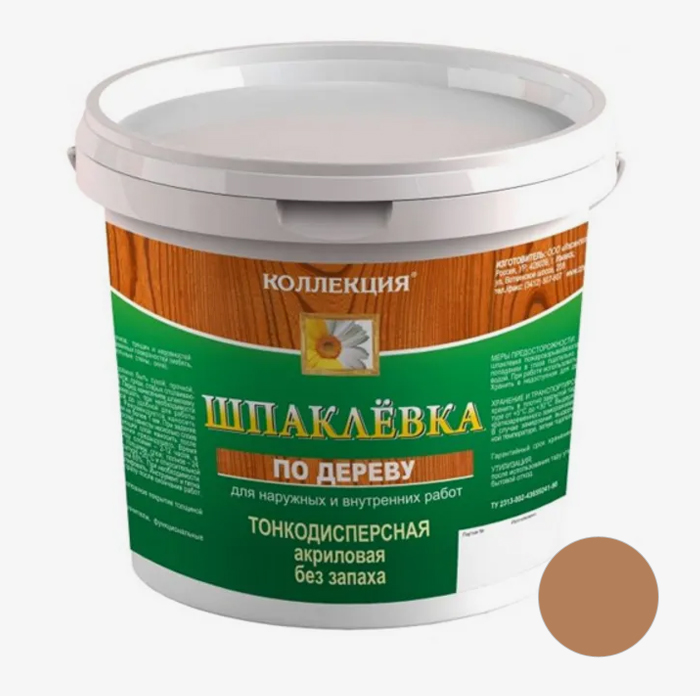 Шпаклевка Коллекция по дереву 0,8кг дуб — фото 1