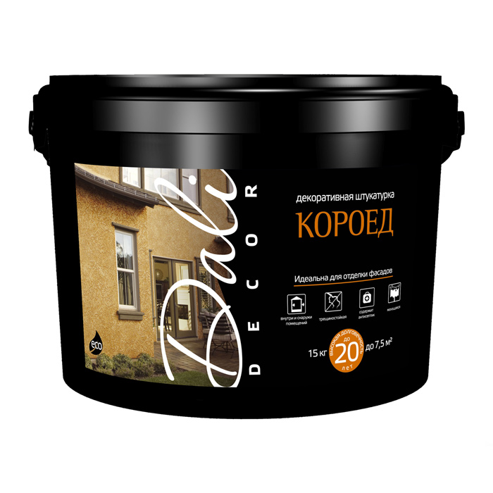 Штукатурка DALI-DECOR декоративная XL-K короед 15кг — фото 1