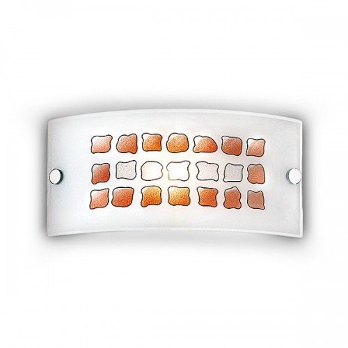 Светильник н/п 1208 FBK06 069 желтый/хром E14 60W Formella — фото 1