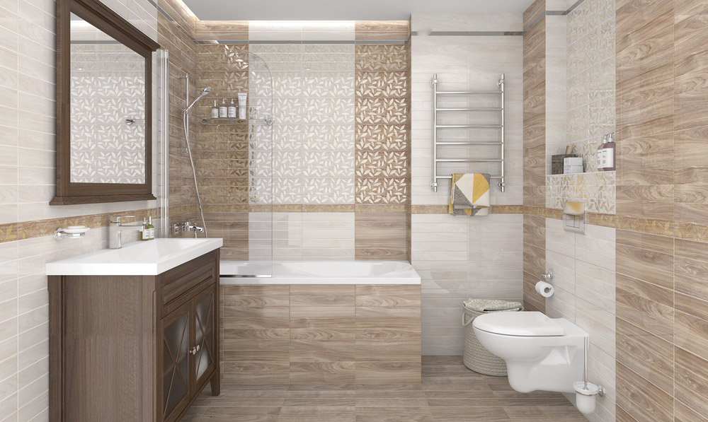 Керамическая плитка Bona бордюр тёмно-серый 66-03-06-1344 6,2х40