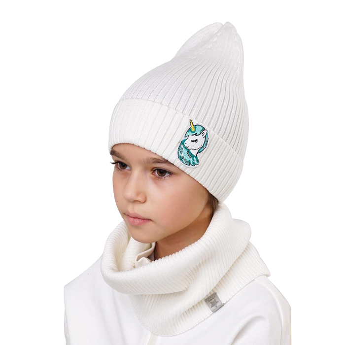 Шапка детская демисезон 903096ха (CLEVER WEAR) — фото 1