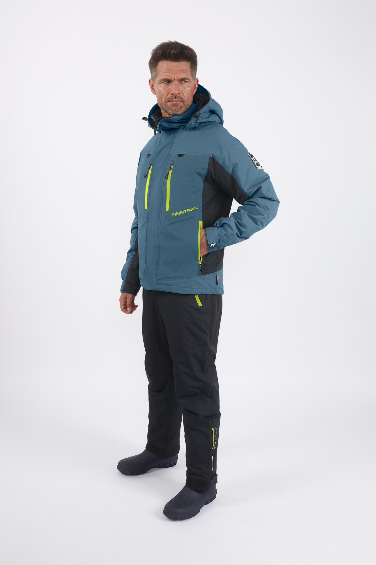 Костюм мужской ATLAS 3440 Blue (FINNTRAIL) /до -15/