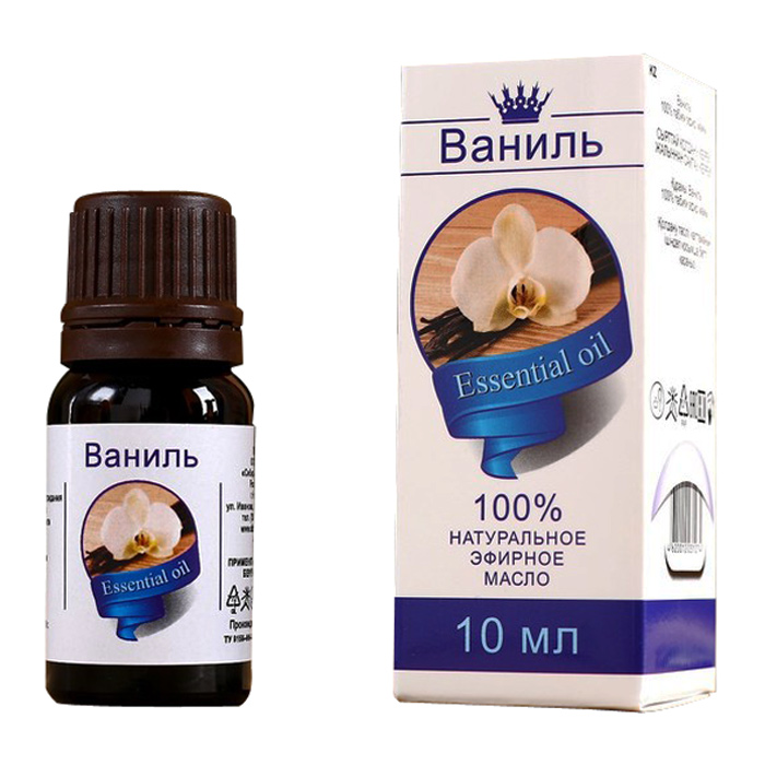 Масло эфирное Ваниль, флакон-капельница, аннотация, репеллент, 10мл, 1857674 — фото 1