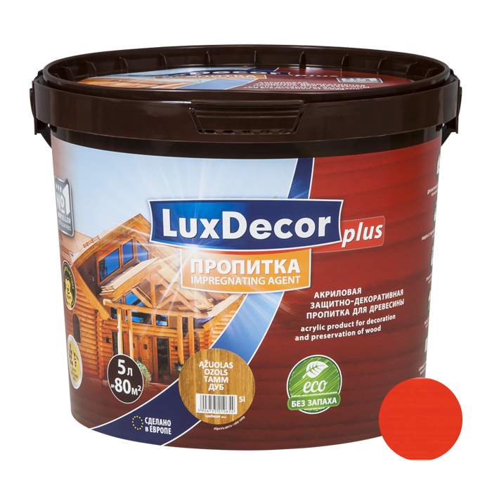 Пропитка LUXDECOR Plus 1л кедр — фото 1
