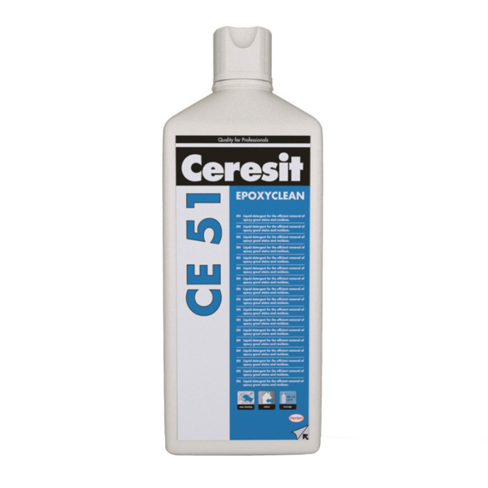 Очиститель эпоксидной затирки Сeresit CE51 EpoxyClean new, 1л.