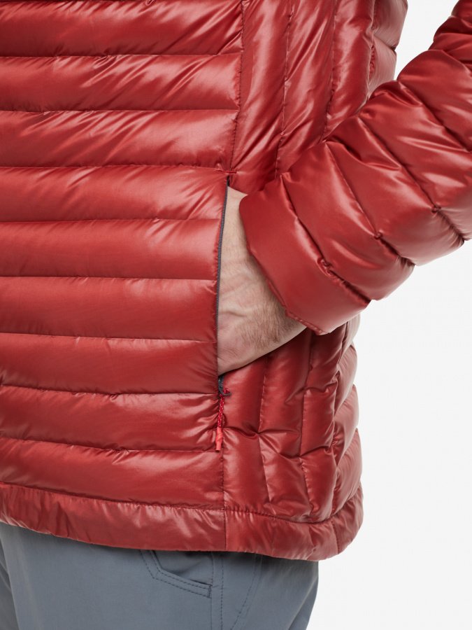 Куртка unisex зимняя пуховая CHAMONIX LIGT UJ красная (BASK) — фото 3