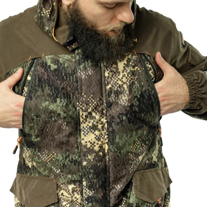 Костюм мужской демисезонный GORKA NEXT DEMI 10000/10000 финляндия зеленый (FANTOM) /арт.510-2/ — фото 5