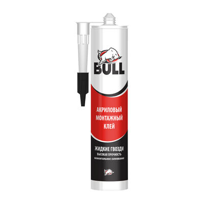 Клей монтажный Bull 310 белый 310мл