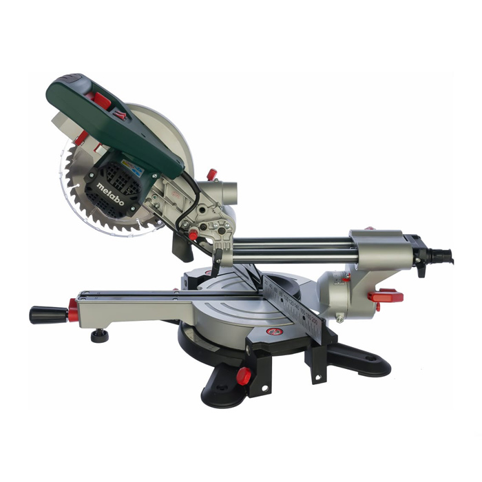 Пила торцовочная КGS 216 М (METABO) /1500Вт; 5000об/мин; диск 216 х 30мм; глубина распила 65мм, ширина распила 305мм; 13,5кг, с протяжкой/ — фото 2