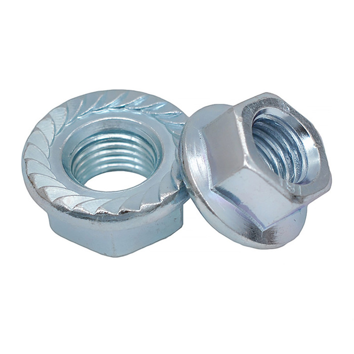 Гайка ш/г с фланцем оц. дин 6923 М12