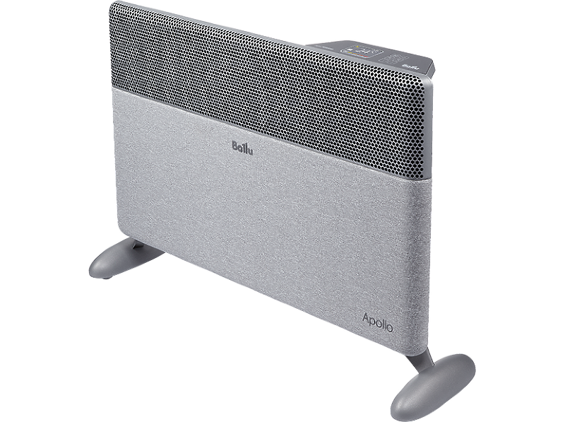 Конвектор Apollo Moon Gray BEC/ATI-2001 (BALLU) /2,0кВт, Wi-Fi модуль, 640х420х110мм, ножки, 4,3кг/ — фото 1