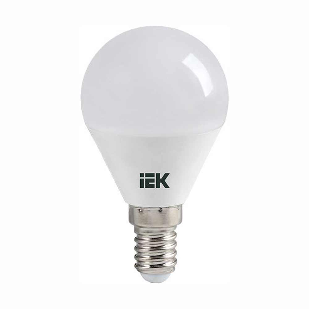 Лампа свд Е27 G45 9Вт 4000К 810Lm (IEK) /шар арт. LLE-G45-9-230-40-E27/ — фото 1