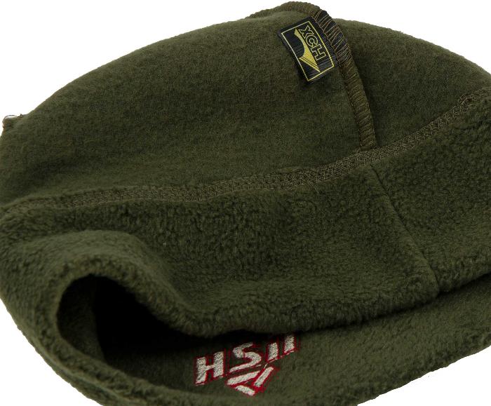 Шапка мужская флисовая хаки (ХСН) /арт. 9623-6/ — фото 2