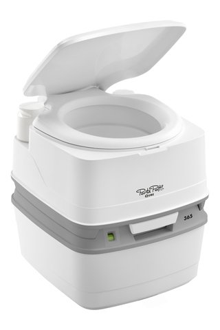 Биотуалет Porta Potti 365 нижний бак 21л верхний бак 15л с индикатором (Thetford) — фото 1