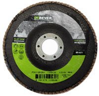 Круг лепестковый торцевой 125х22мм Р 80 Zn (DEBEVER) /КЛ conical FDС125Z80 421Х/ — фото 1