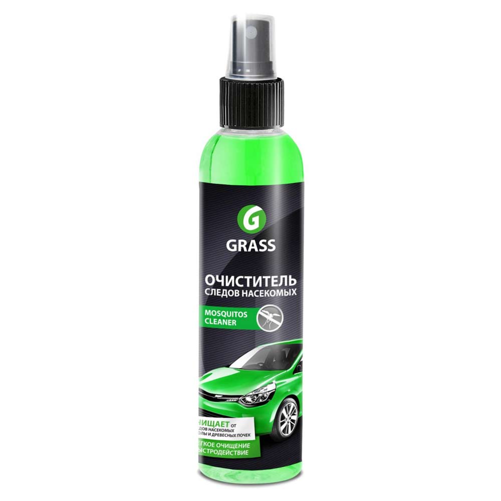 Средство по уходу за автомобилем 0,25мл Mosquitos Cleaner (GRASS) /Суперконцентрат, арт.110104, летний стеклоомыватель/ — фото 1