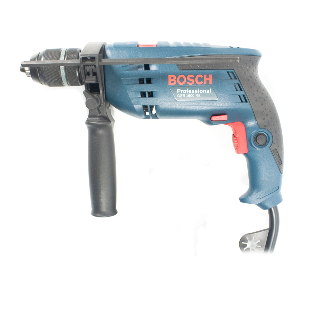 Дрель ударная GSB 1600 RE (BOSCH) /700В, БЗП 13мм, 0-3000об/мин, 1,9кг/ — фото 1